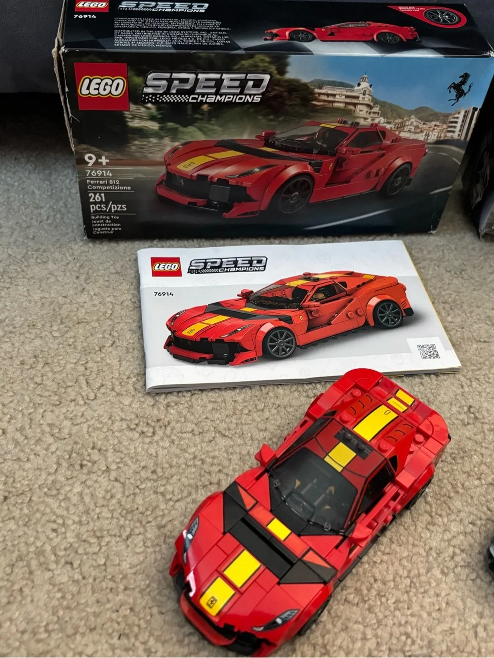 Lego Speed Champions collection of 6 cars - original boxes and instructions